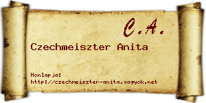 Czechmeiszter Anita névjegykártya